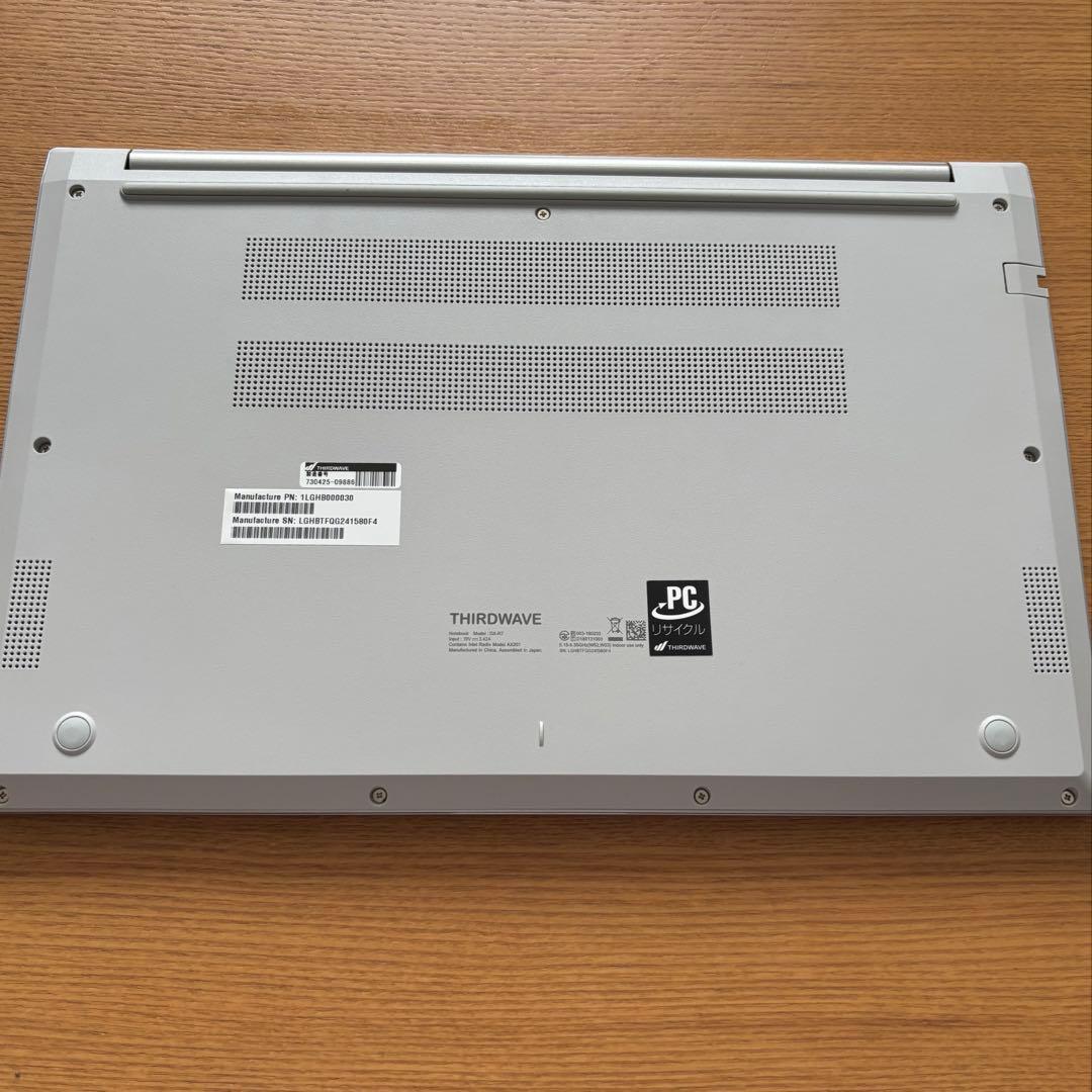 【3/17〜19のみ1万値下げ】THIRDWAVE DX-R7 i7-1355U