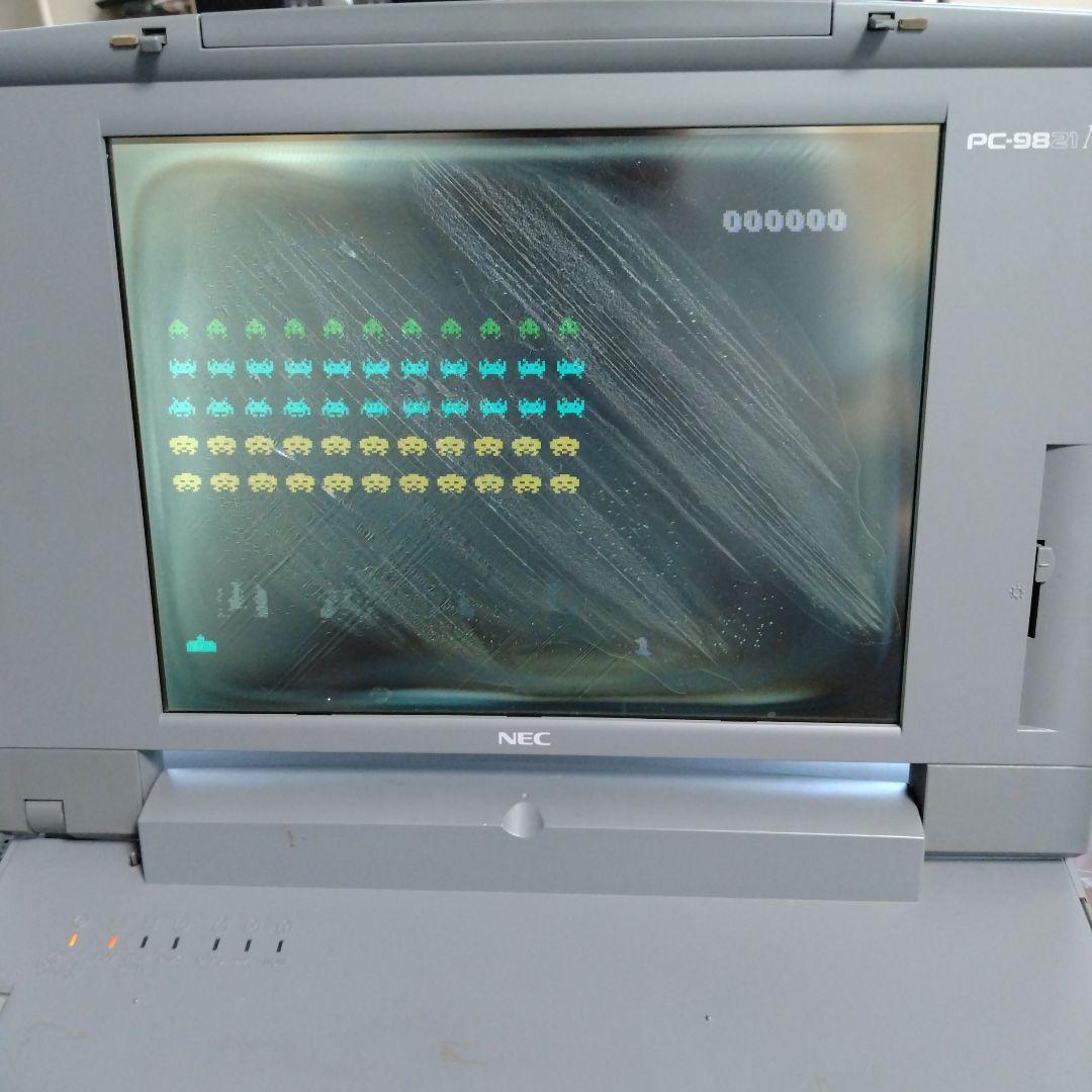■NEC 98note PC-9821Ne3/3 動作品 ジャンク ビネガー有り