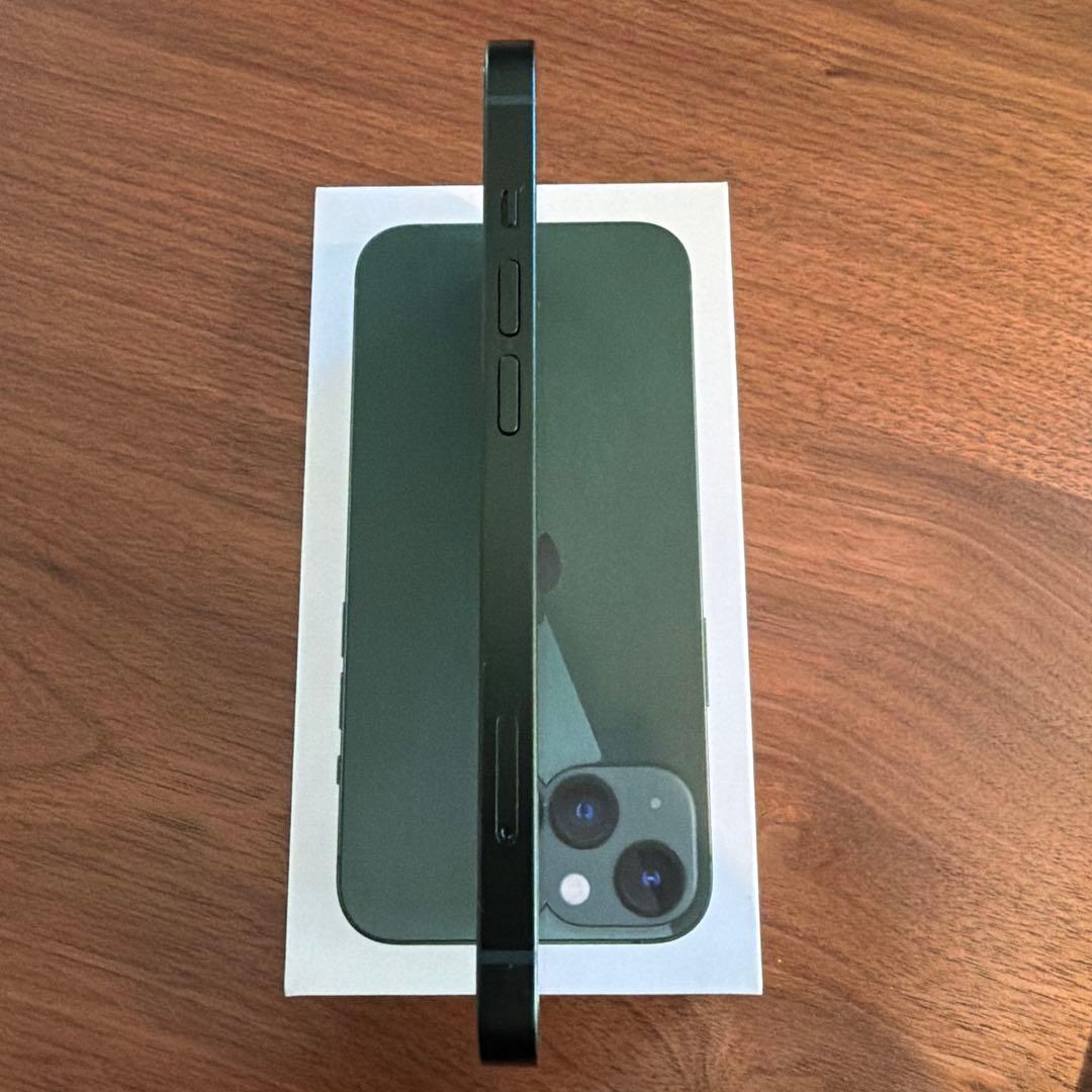 電池残量86%！SIMフリーiPhone13 256GB iFace付き