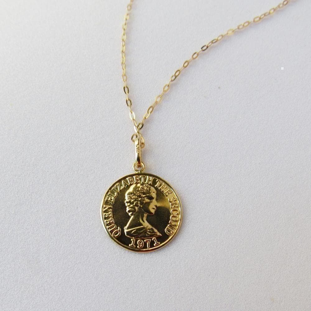 18k ネックレス トップ  刻印 本物 18金 k18 トップ L