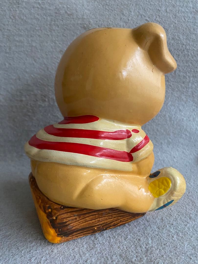 【ヴィンテージ】ENESCO piggy bank／カエル・ブタの貯金箱