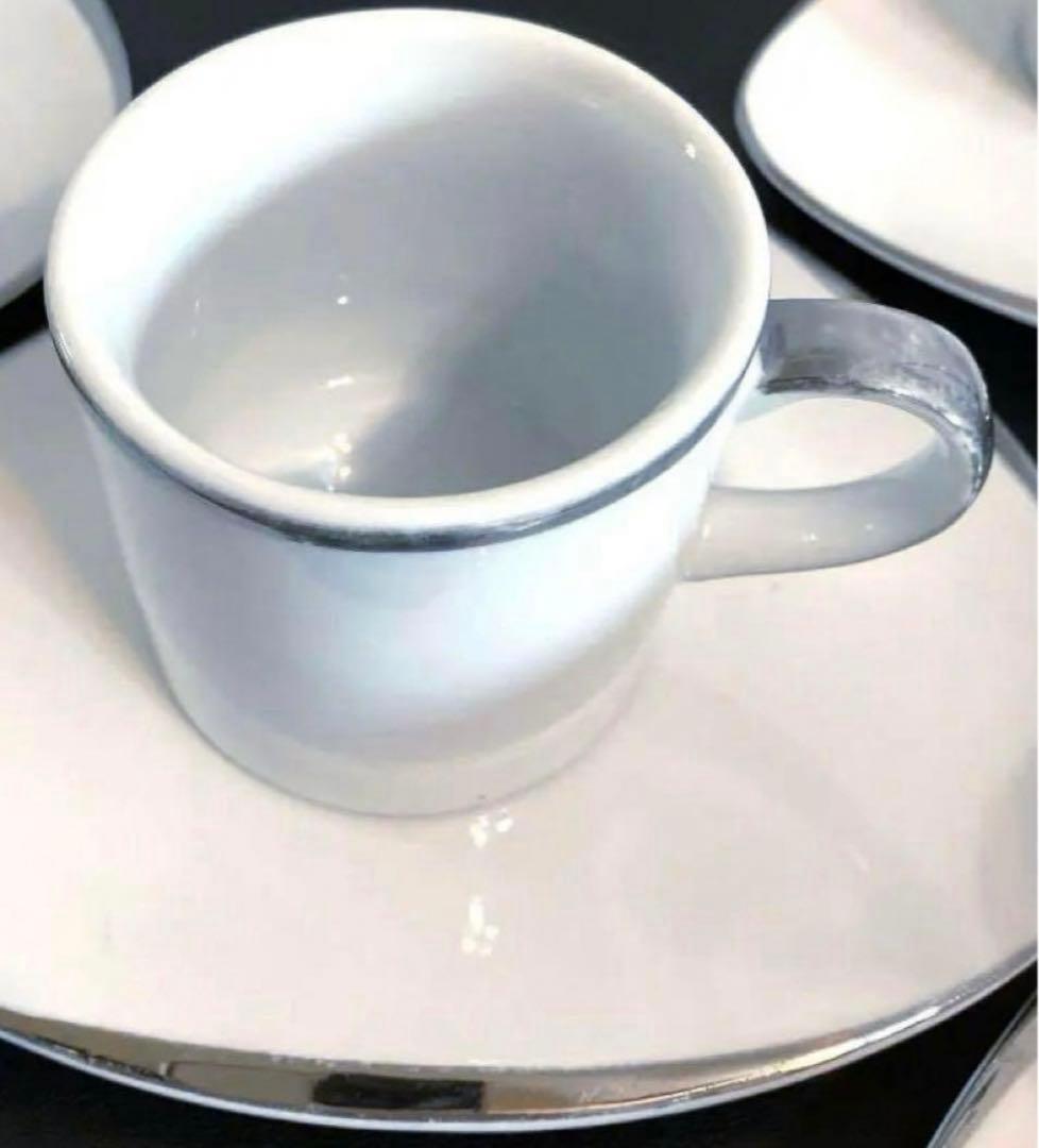 1960年代レトロヴィンテージコーヒーカップソーサーセット5個オシャレインテリア