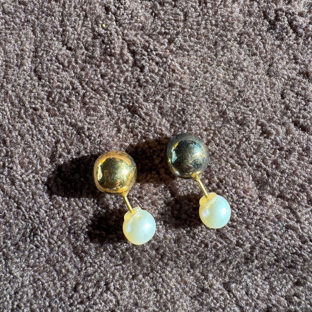 未使用accessories mau パチンコメッキピアス 極小