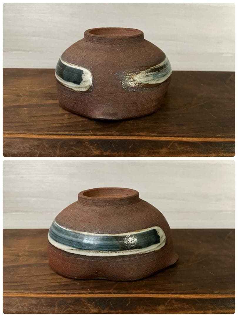 宝瓶＆湯冷しセット　絞り出し急須　茶器　茶道具　煎茶道具　刷毛目