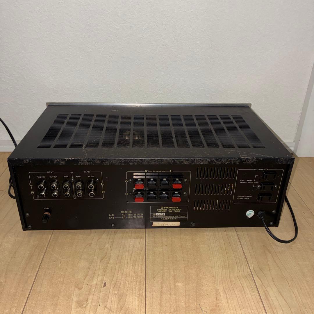 完動品！！　いい音　パイオニア　プリメインアンプ　SA-7600名機です