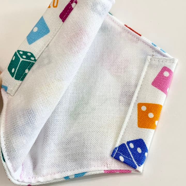 No.149 オーダーマスク　サイコロ　インナーマスク　ハンドメイド　おまとめ割