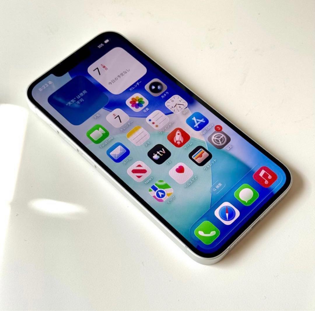 【美品】iPhone 16e｜128GB｜SIMフリー　純正バッテリー100％