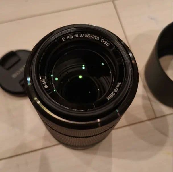 SONY E55-210 F4.5-6.3 OSS SEL55210 ほぼ未使用