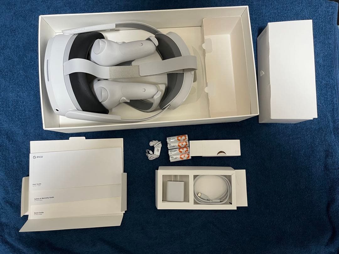 PICO 4 ホワイト 128GB 中古 VRヘッドセット
