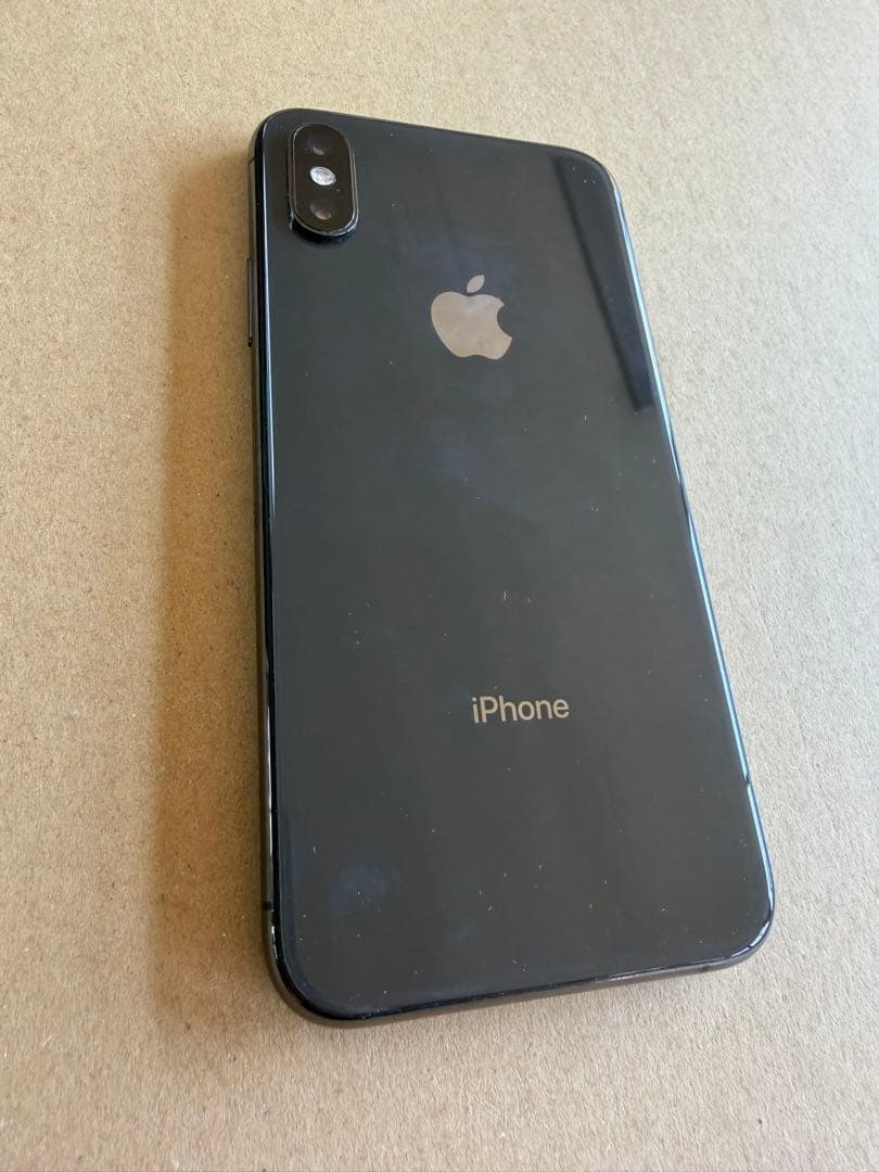 iPhone XS ブラック　256GB 外装綺麗　動作良好　初期化済み