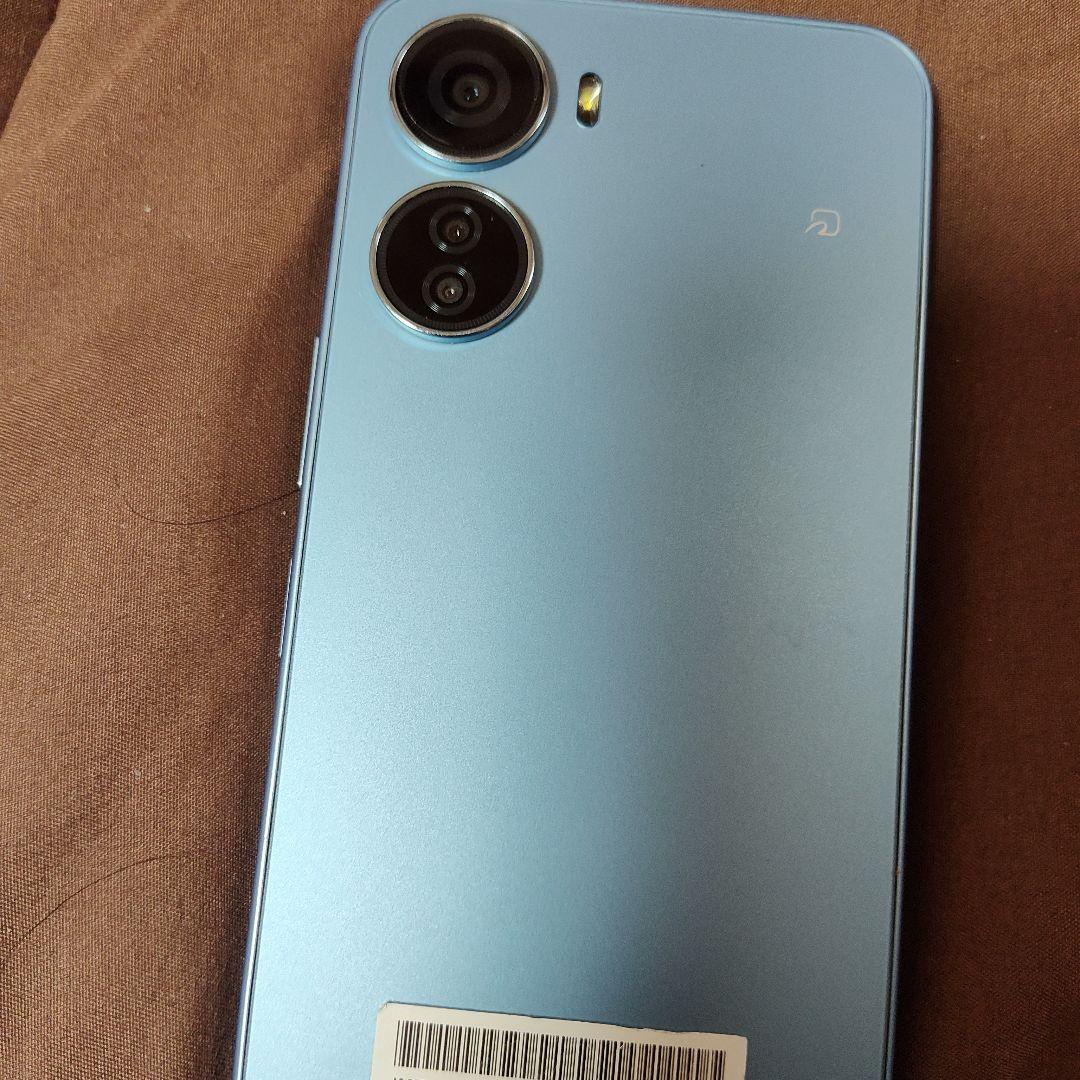 中古品 ZTE Libero A302ZT ブルー スマホ