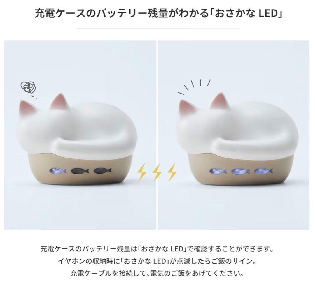 【限定価格美品・未装着】radius NEKO 完全ワイヤレスイヤホン ミックス