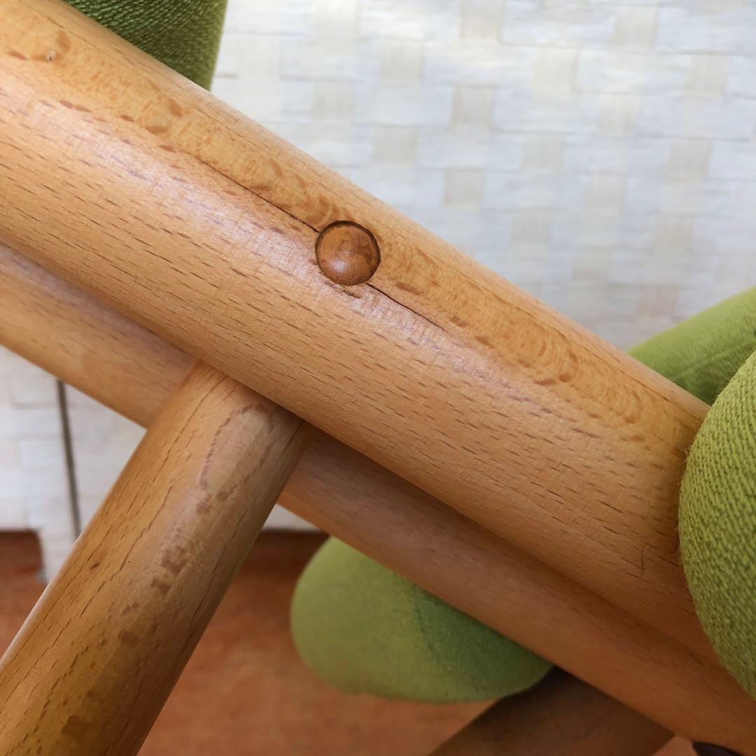 【良品】STOKKE VARIER バランスチェア ライム グリーン