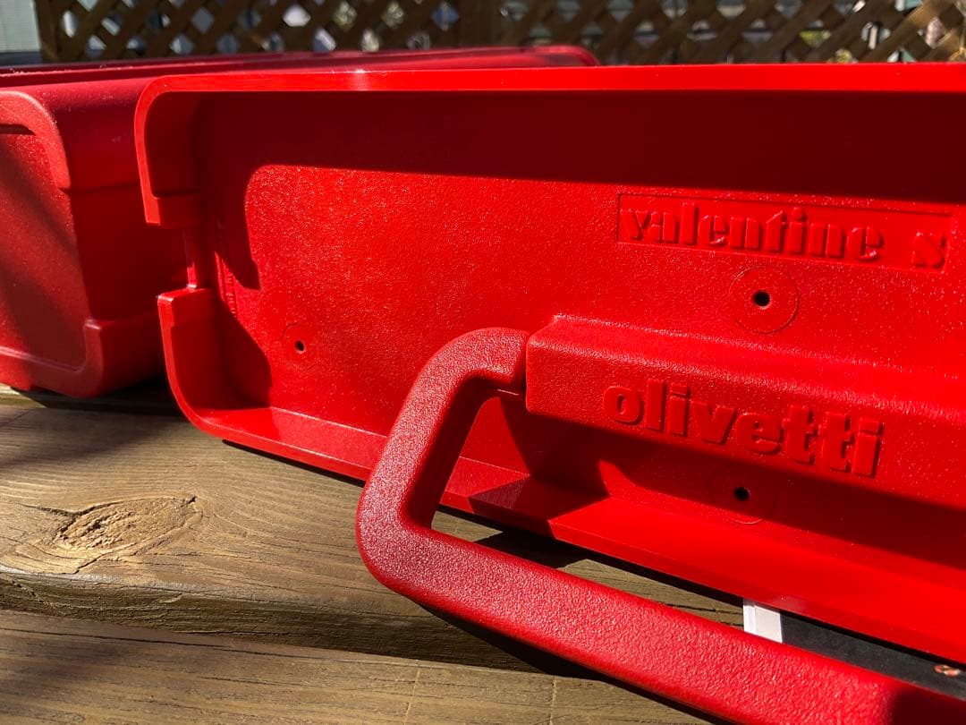 olivetti valentine s 整備済　完動品　中古品　超綺麗