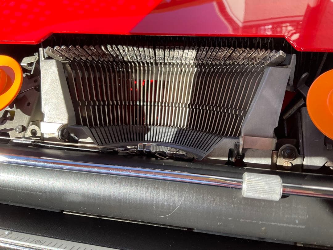 olivetti valentine s 整備済　完動品　中古品　超綺麗