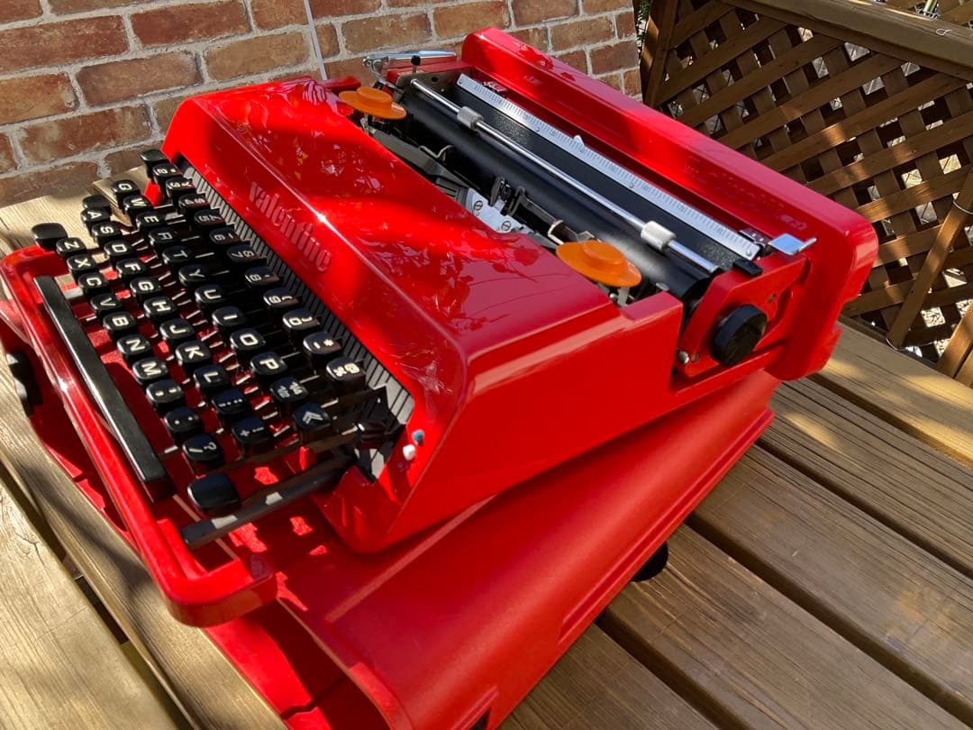 olivetti valentine s 整備済　完動品　中古品　超綺麗