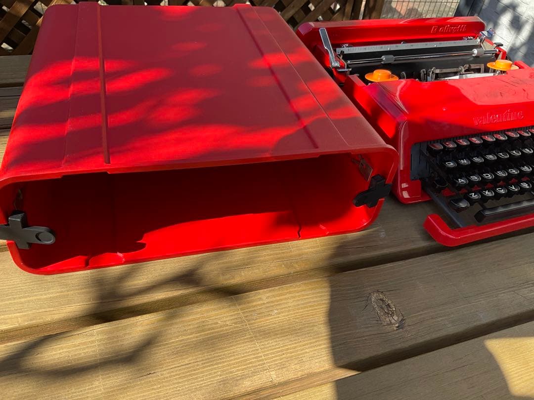 olivetti valentine s 整備済　完動品　中古品　超綺麗