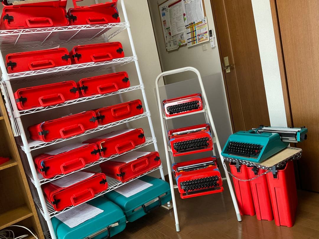 olivetti valentine s 整備済　完動品　中古品　超綺麗