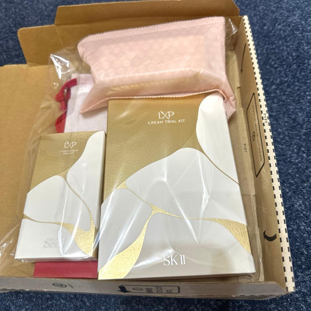 SK-II LXP金継ぎエッセンス 30ml&美容クリーム1g×8個トライアル