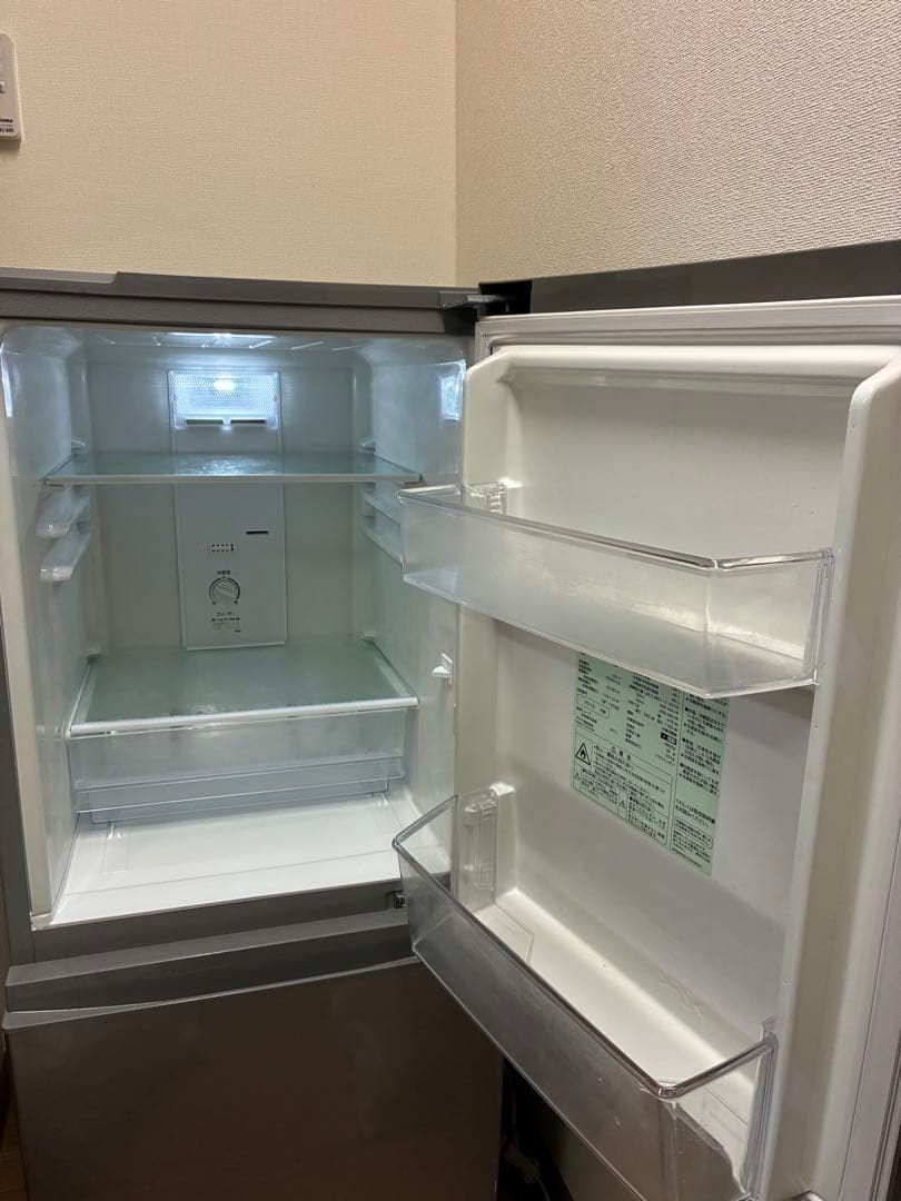 上下二段式冷蔵庫(アクア製・126L)※送料込み