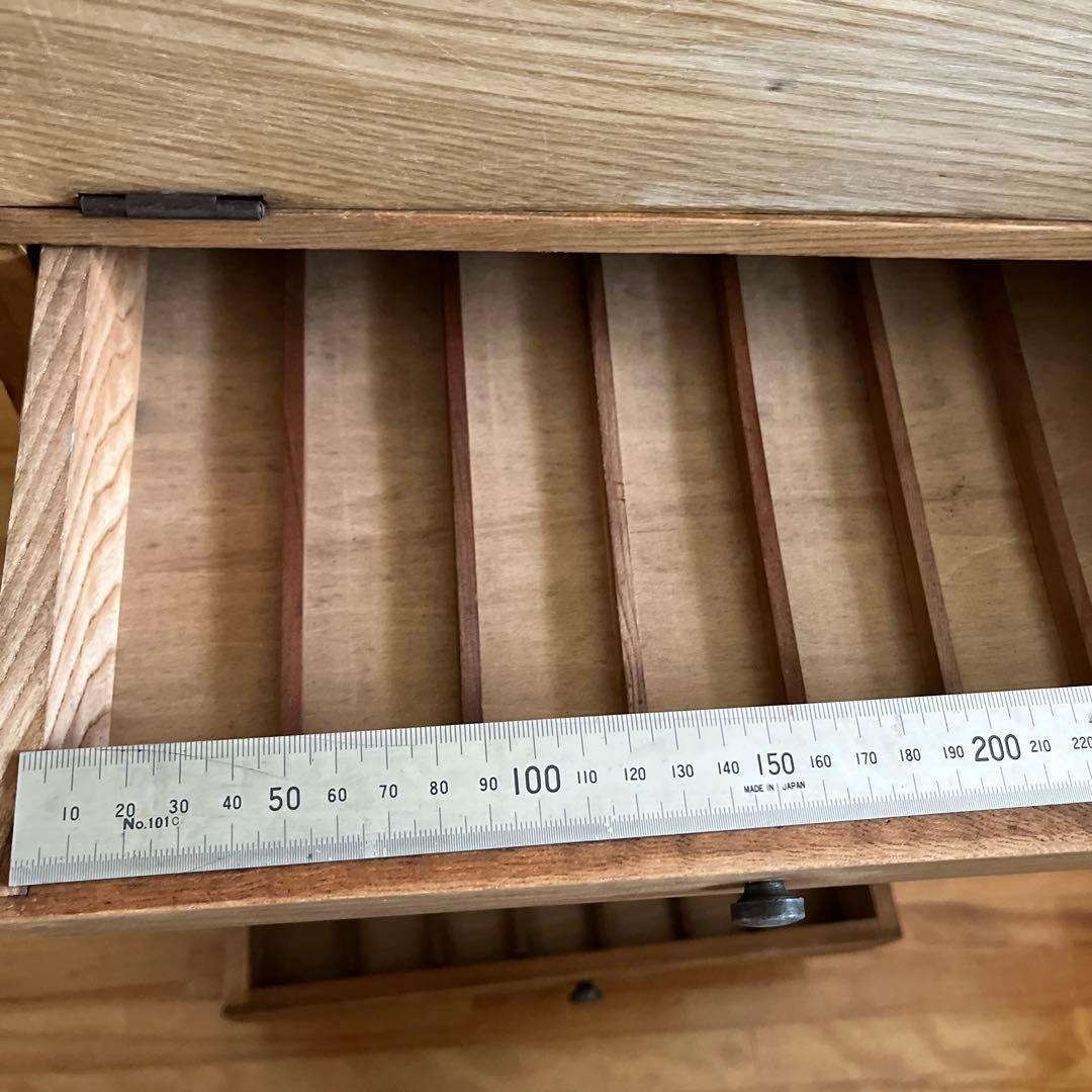 藥箪笥 文具 収納 ガラス扉 引き出し 古美術 古道具 レトロ　ディスプレイ