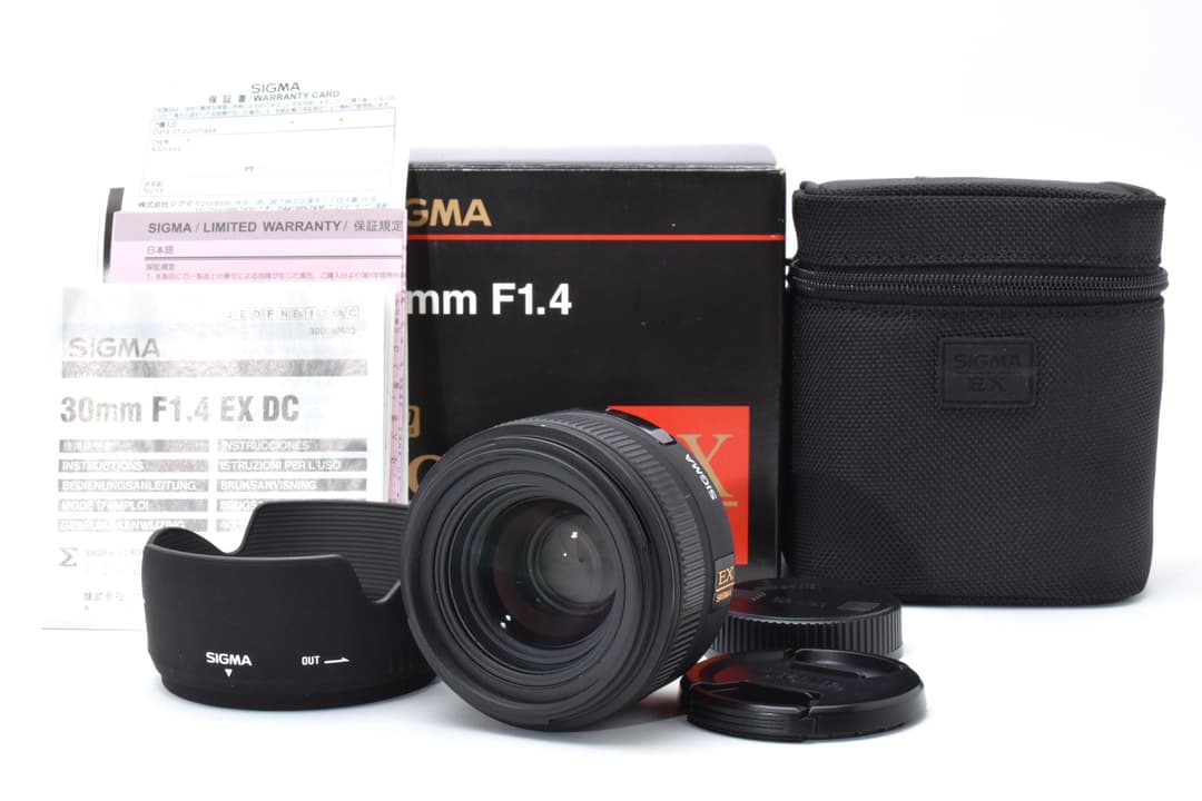 美品 Sigma 30mm F1.4 EX DC HSM Nikon #9411
