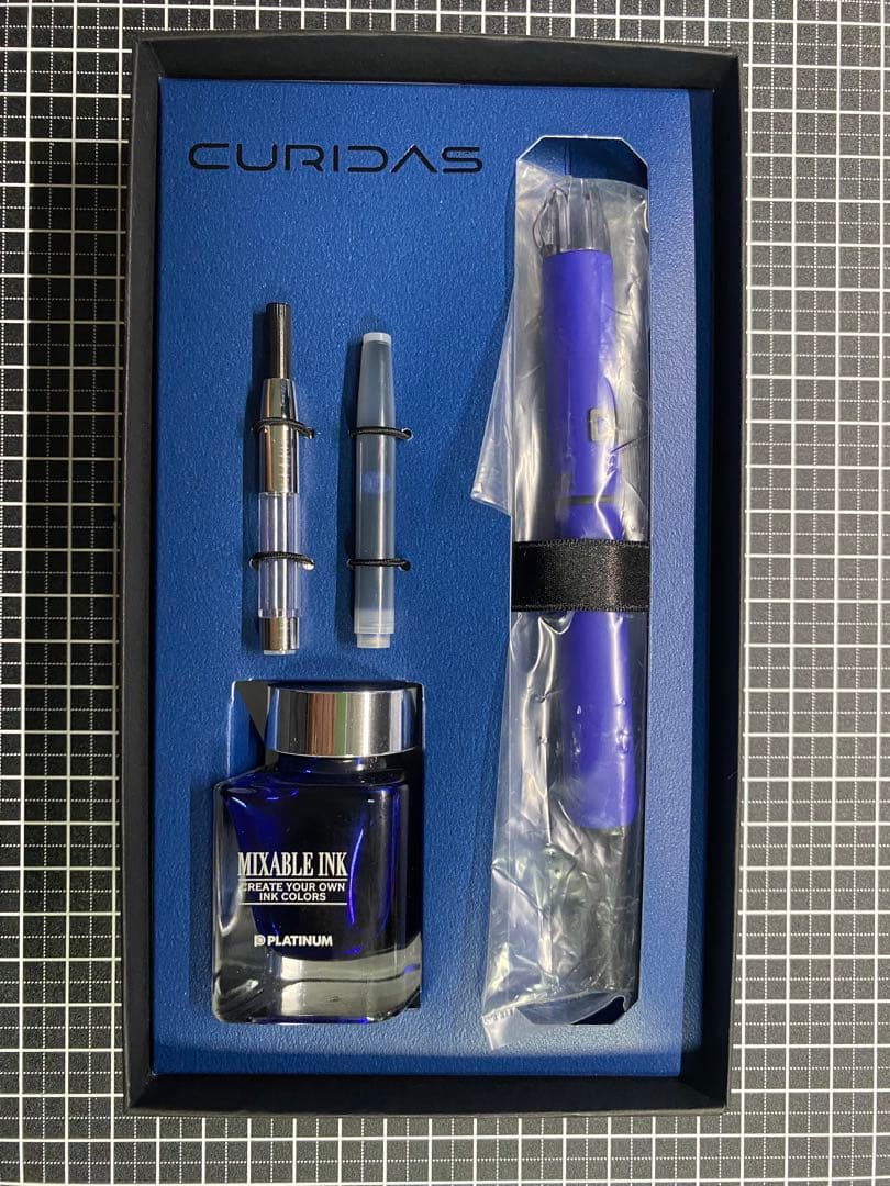 PLATINUM CURIDAS Depth 万年筆　字幅F