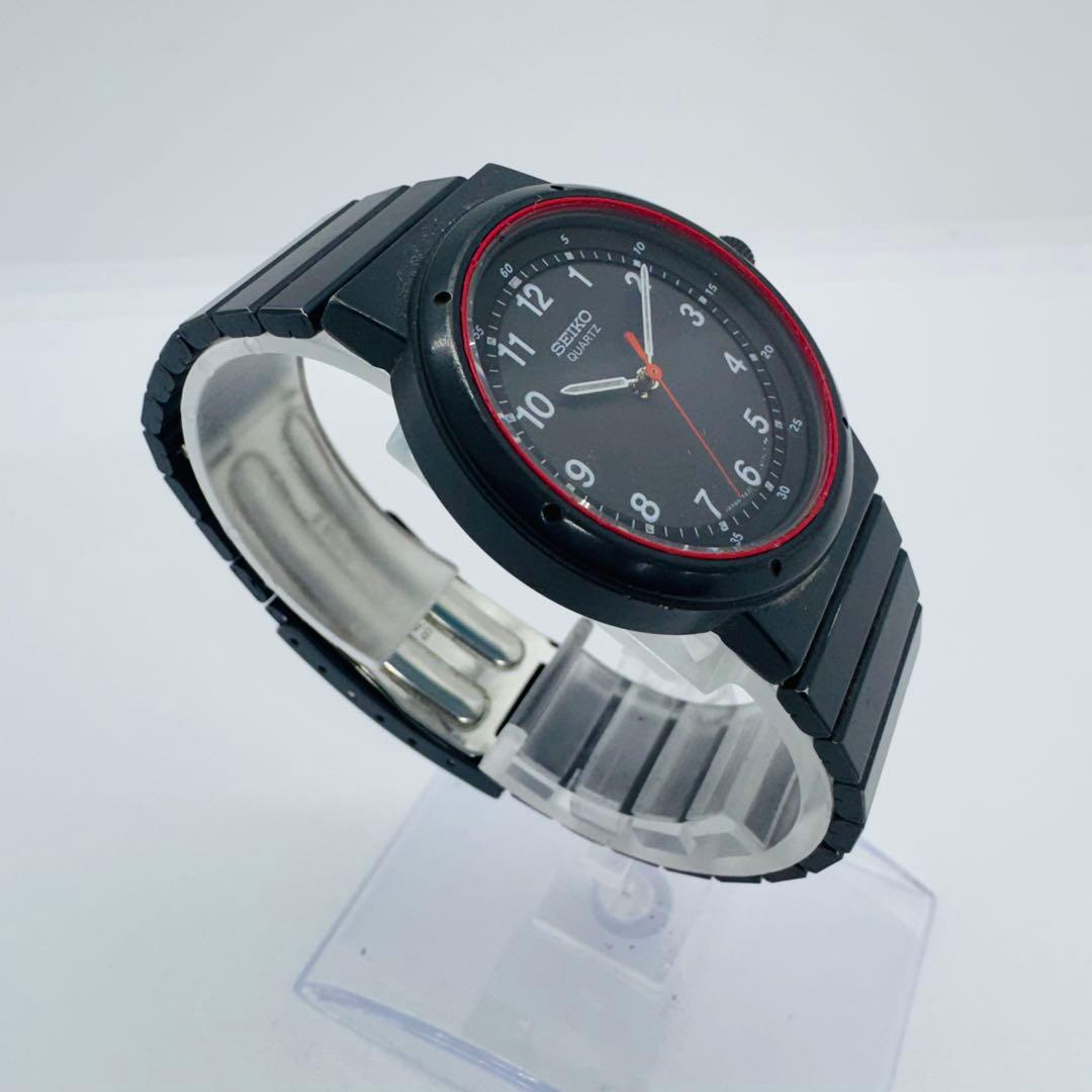 ✨SEIKO✨セイコー✨7431-6120✨クォーツ✨ブラック文字盤✨腕時計✨