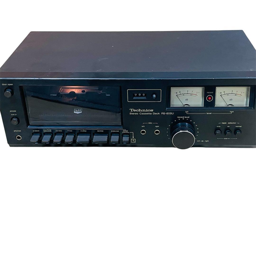 Technics テクニクス カセットデッキ RS-605U