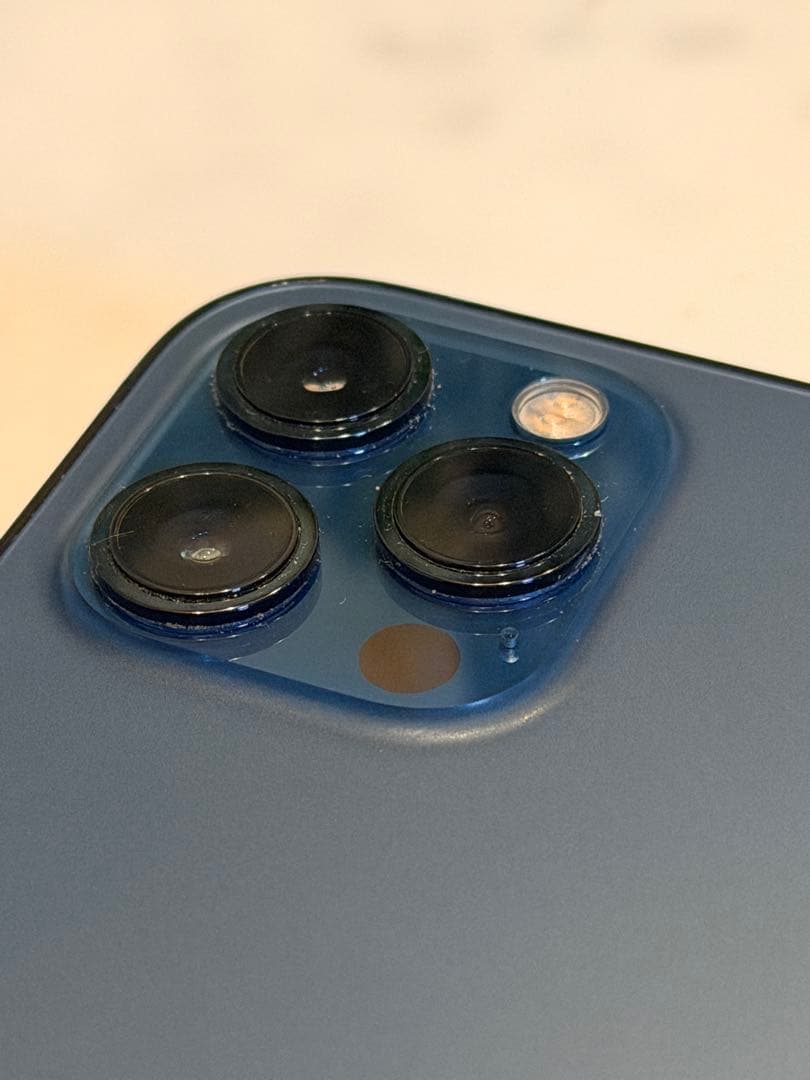 Apple iPhone12 ProMax 256GBブルー 100%バッテリー