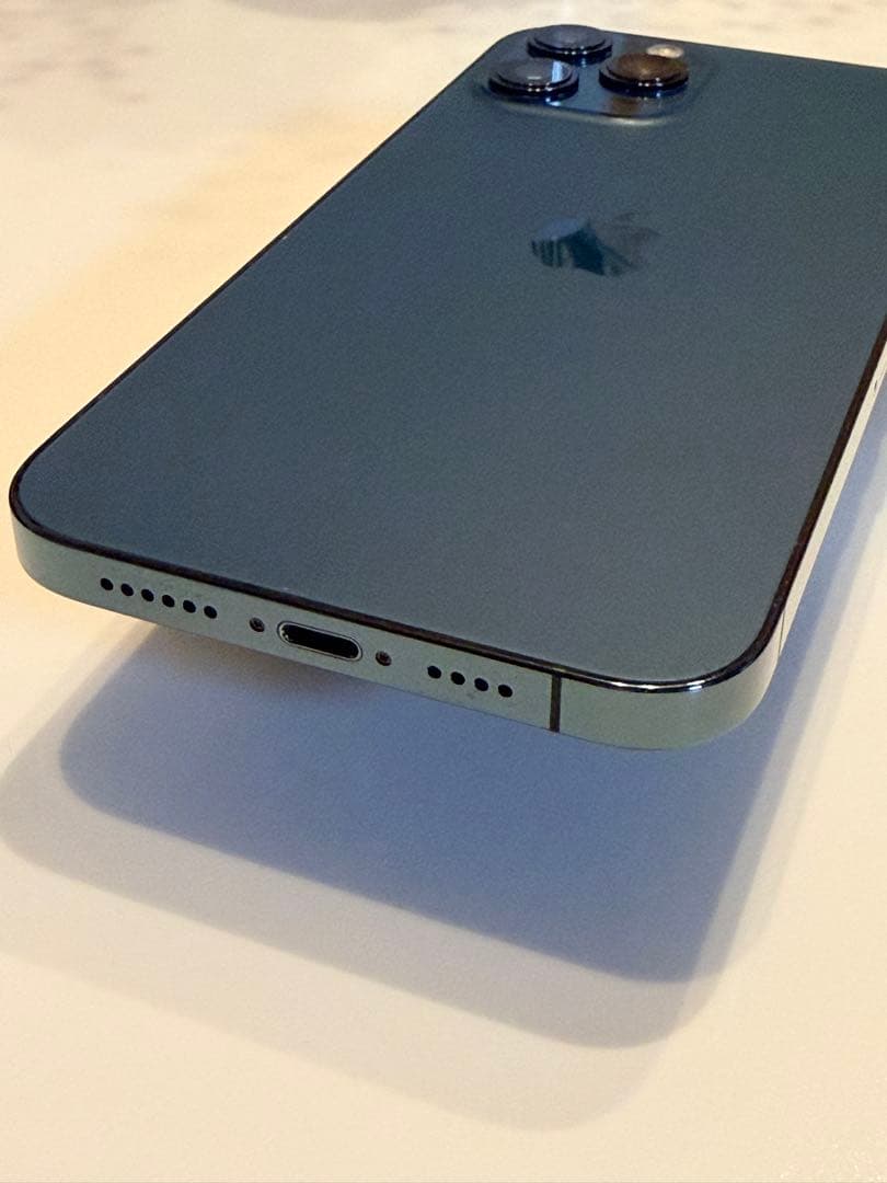 Apple iPhone12 ProMax 256GBブルー 100%バッテリー