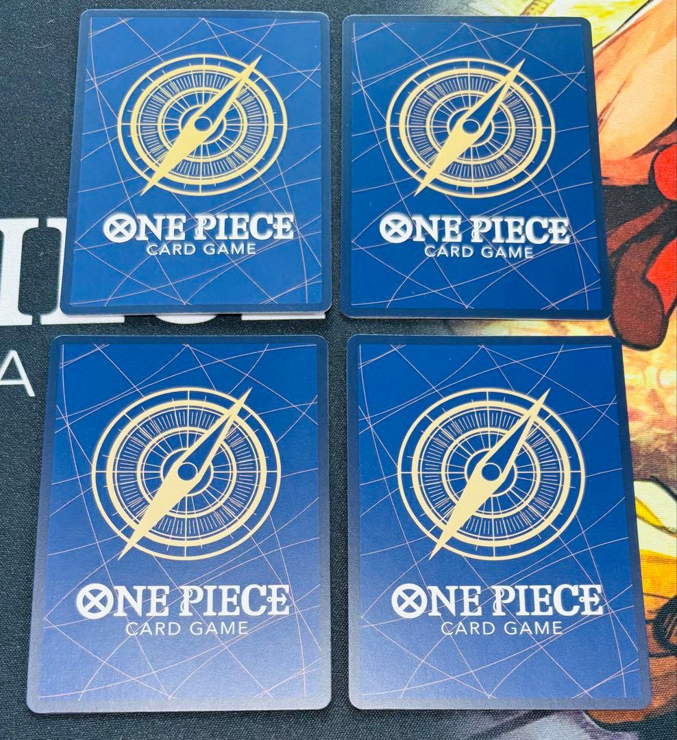 ワンピカード　赤黒コビー　デッキパーツ　パラレルセット
