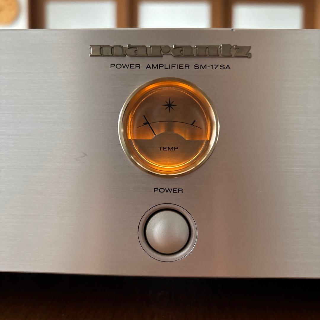 Marantz SM-17SA　パワーアンプ　KRELL 電源ケーブル付き