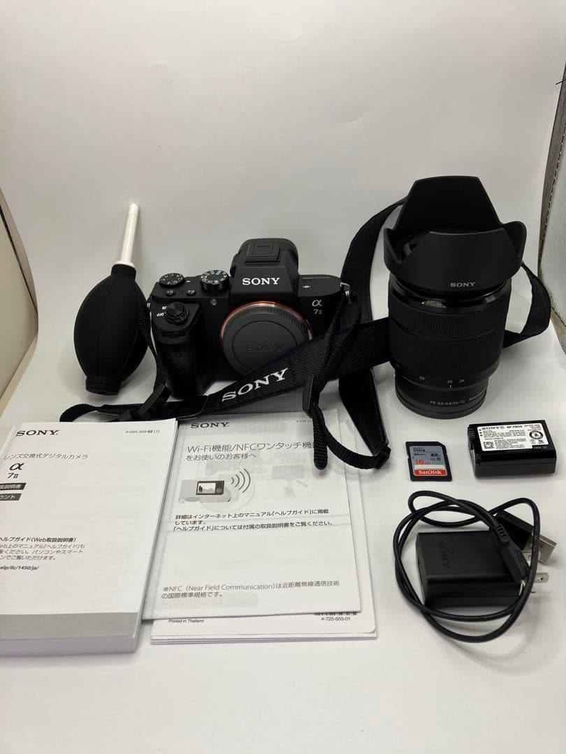 α7II レンズセット ジャッター942回 動作確認済 返品保証