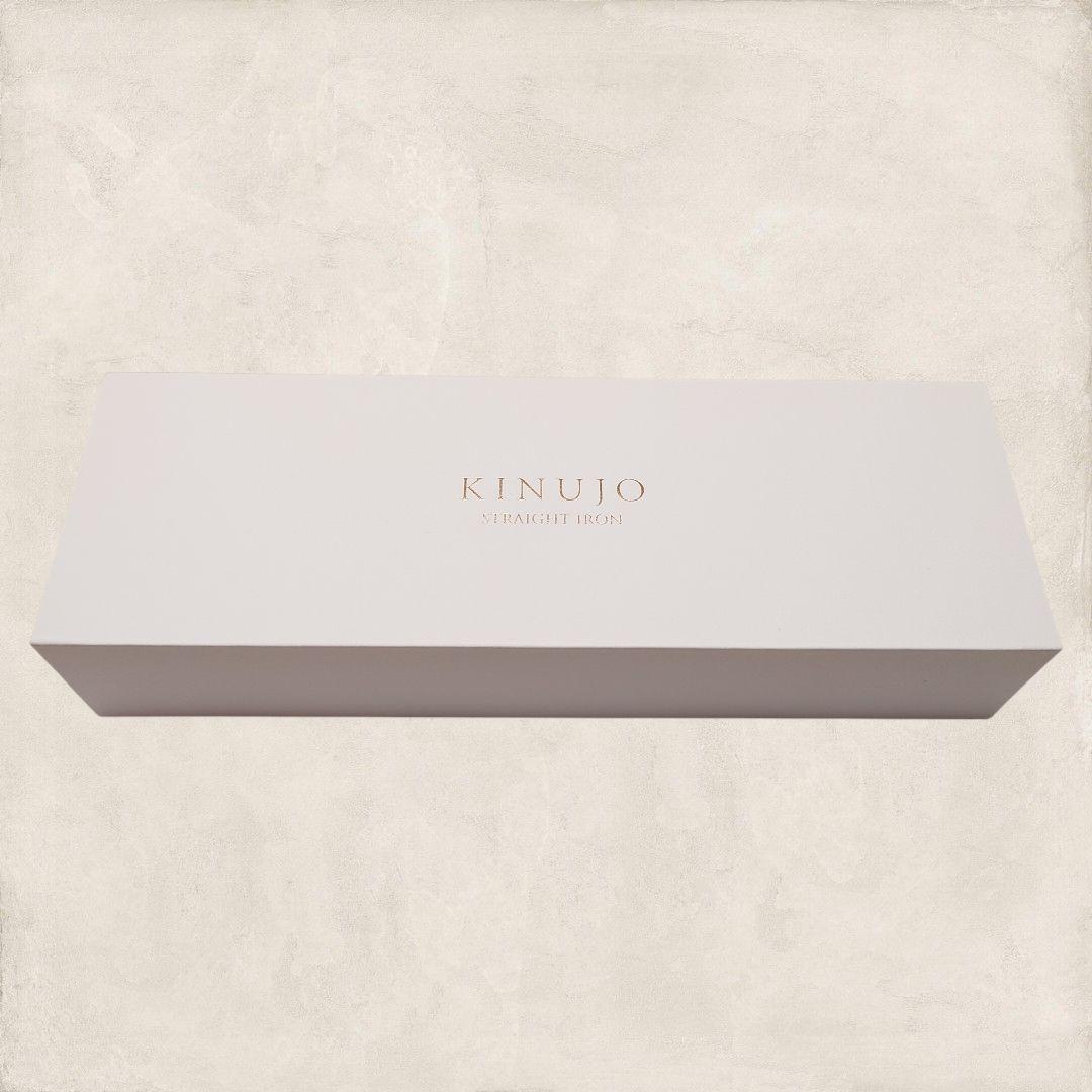 ✨本体極美品✨ KINUJO ストレートアイロン パールホワイト LM-225