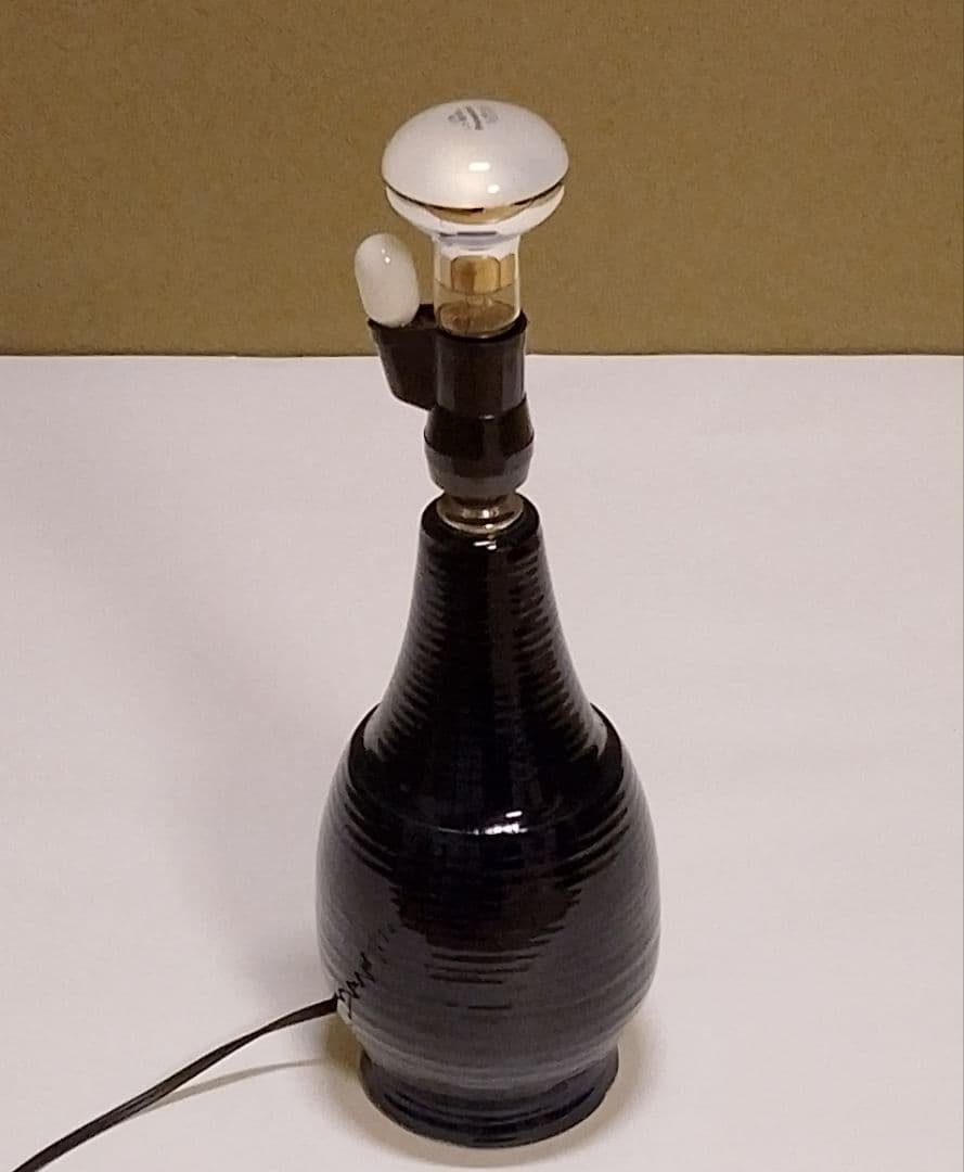 電気スタンド/日立製作所 陶器 高さ 33.5cm