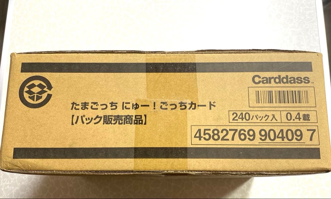 たまごっちにゅー ! ごっちカード　新品未開封1カートン