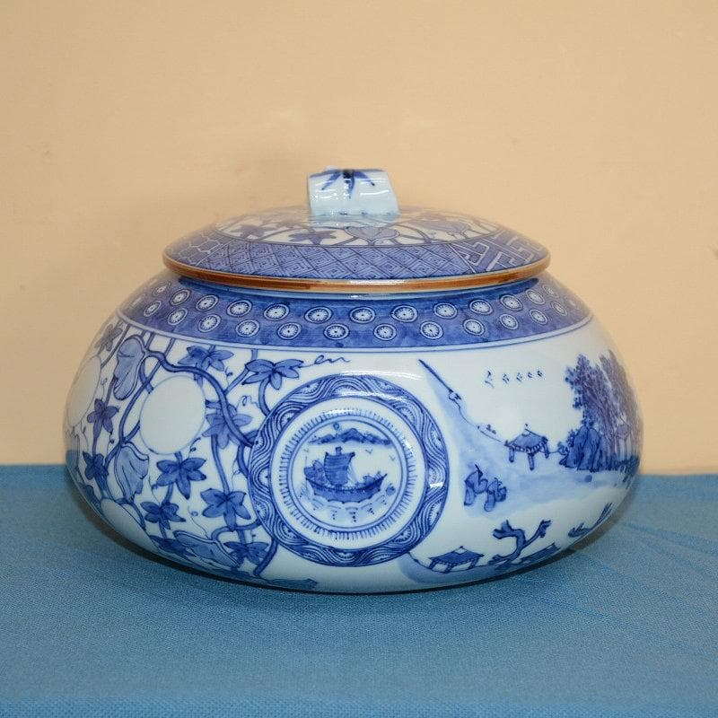茶道具　水指　祥瑞写蜜柑水指　中古　美品　平安　高野昭阿弥造　送料込み