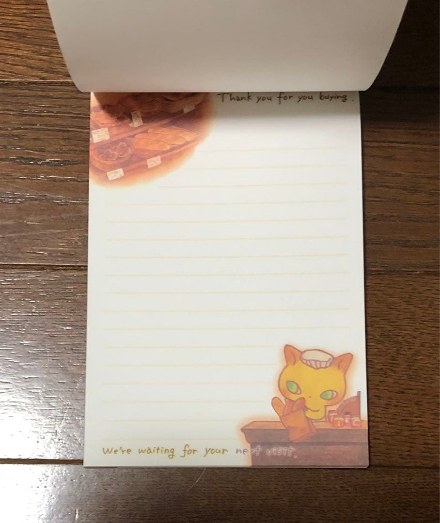 ねこのパンヤ メモ帳 ★未使用美品 サンエックス