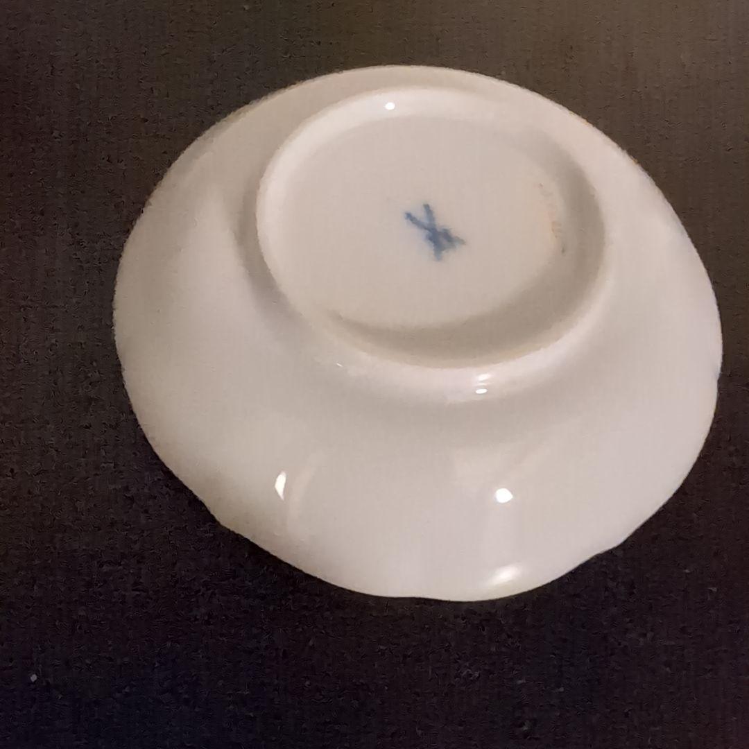 Meissen　豆皿　アネモネオレンジ　新品未使用