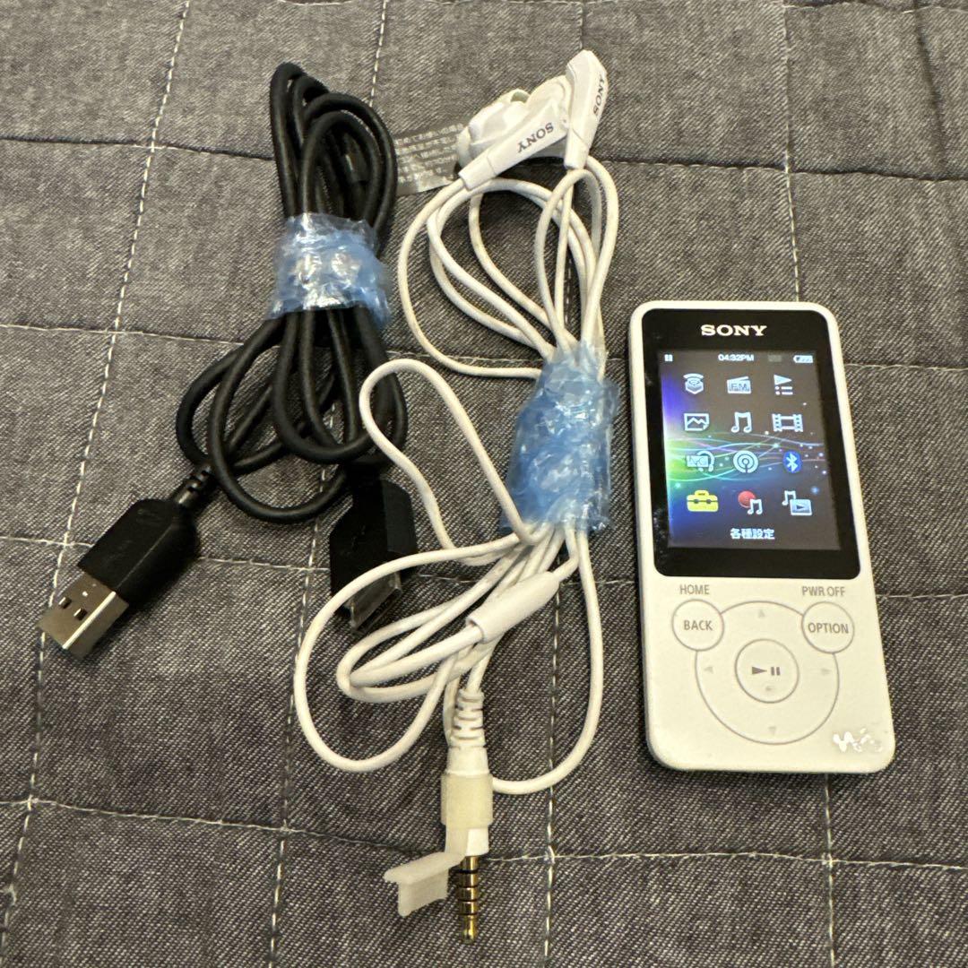 動作品 SONY ソニー ウォークマン NW-S784 8GB イヤホン充電ケ…