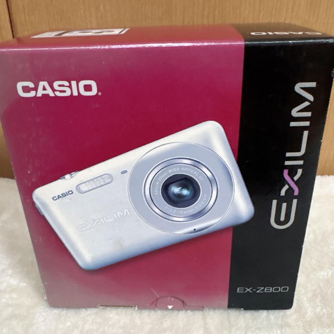 CASIO EXILIM EX-Z800 コンパクト デジタルカメラ　ブルー