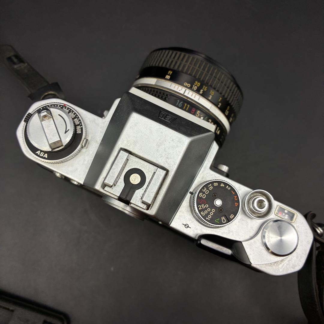【動作確認済み】ニコマートEL 50mm 1/1.4 レンズ付き