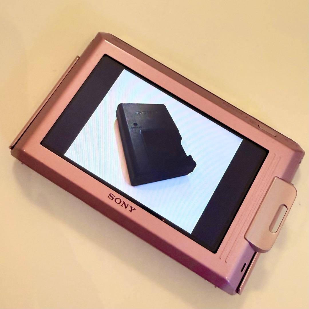 SONY Cyber-shot DSC-T77 コンパクトデジカメ　ピンク