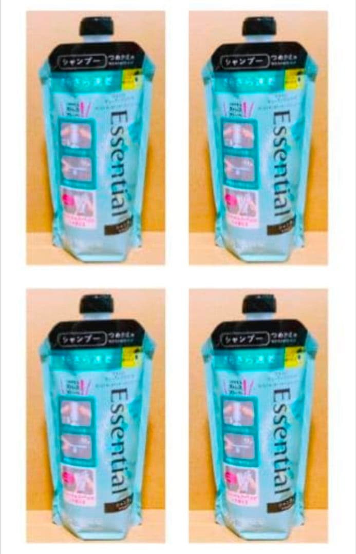 エッセンシャル　さらさら　速乾　シャンプー　コンディショナー
