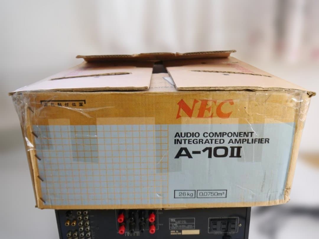 NEC プリメインアンプ A-10 TYPE II 動作品