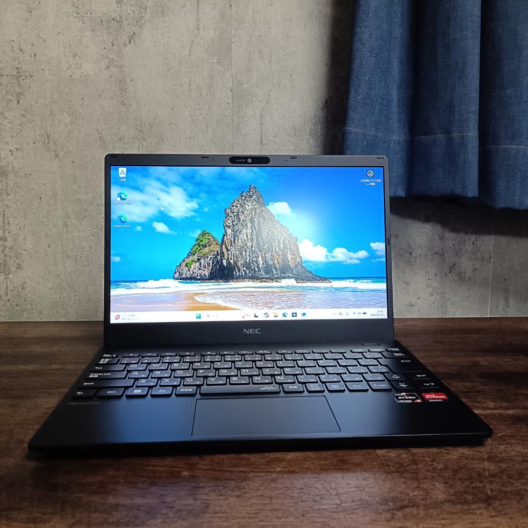 【美品】NEC 13型 超軽量970g R5(11世代i7超) 16GBn143