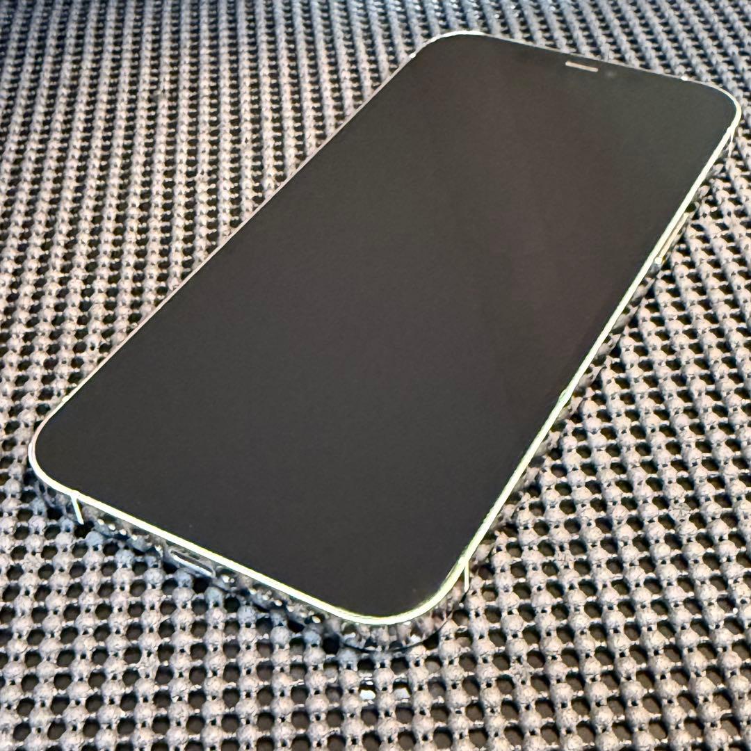 iPhone12 ProMax 128GB シルバー バッテリー最大容量100%