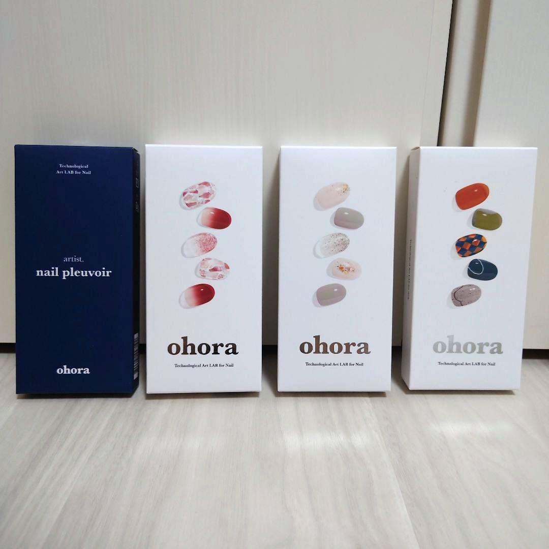 オホーラ ohora ジェルネイル ネイルシール ネイルチップ リムーバー