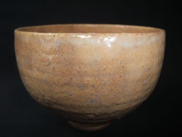 大野瑞峰作 萩焼茶碗 抹茶茶碗 茶道具 未使用 共布 共箱